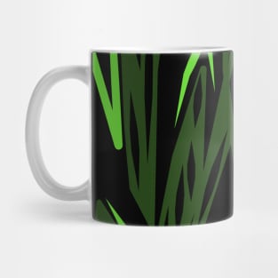 Green Abstract shapes Mug